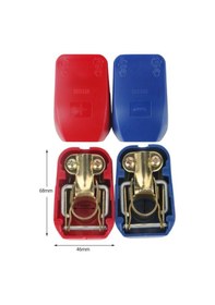 Resim Shuıvan Akü Kutup Başı Mandallı Takmatik - 2'li Set Plastik Kapaklı -1662 