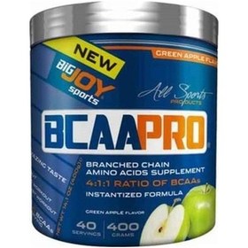 Resim Bigjoy Sports Bcaapro Bcaa Yeşil Elma Aroma 400G 