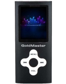 Resim GoldMaster MP3-224 Siyah 8GB Digital MP3 Player 