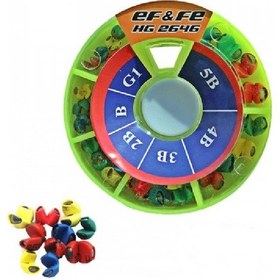 Resim Effe Sıkma Kutu Kurşun Seti Kaplamalı Yarık 25gr 