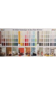 Resim Marshall Maximum Silikonlu Ipek Mat Boya 7,5 8,5 lt / 10 kg Adaçayı 