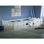 Resim Tulip Life Montessori Karyola Beyaz (90 x 190 cm Yatak Uyumlu) Çocuk Yatağı 