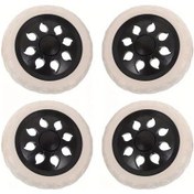 Resim Dashanshop Variant 4 Adet Agir Hizmet Alisveris Arabasi Tekerlegi Katlanir Market Arabasi Tekerlekleri 