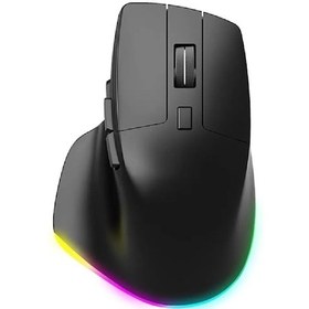 Resim Mouse Ergonomik Kablosuz Gaming Mouse Rgb Işıklı Sessiz Şarjlı 