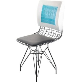 Resim Viscofoam Terletmeyen Ortopedik Bel Yastığı Ofis Sandalye Araç Koltuk Bel Destek Yastığı Visco Bel Yastığı 