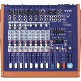 Resim Tvm V12 Profesyonel Ses Kartlı Deck Mixer 