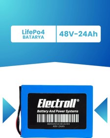 Resim ELECTROLL 48V 24Ah LifePo4 Batarya 