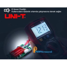 Resim Unit UT89X Çok Fonksiyonlu True Rms Dijital Multimetre 