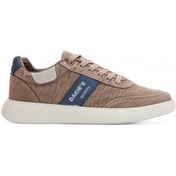 Resim 2198-dakırs Anatomik Tabanlı Erkek Keten Kumaşlı Sneakers Ayakkabı Kum 