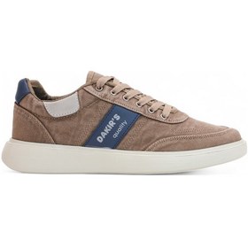 Resim 2198-dakırs Anatomik Tabanlı Erkek Keten Kumaşlı Sneakers Ayakkabı Kum 