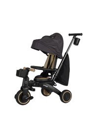 Resim Prego T807a Evo Olabilen Katlanabilir İtmeli Çocuk Bisikleti Gri 