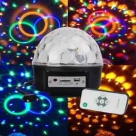 Resim Pazariz Ferled Mp3 Çalar Hoparlör Disko Sahne Topu Rgb LED Işık 