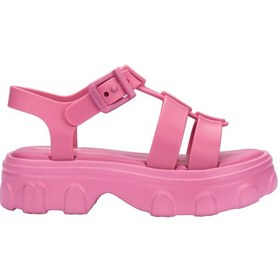 Resim Mini Melissa Ella Infantil Preto Kız Çocuk Sandalet Pembe 36442 