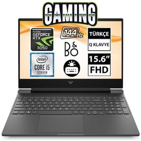 Resim HP Victus 15-FA0011NT 80D33EA i5-12450H 16 GB 512 SSD RTX3050 15.6" Dos FHD Dizüstü Bilgisayar 