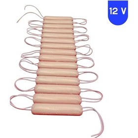 Resim 12 Volt 1.8 Watt Kırmızı Neon Cob Led Modül Ip65 10 Adet Modül 