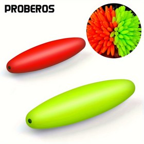 Resim PROBEROS 100 adet Balıkçılık Bobberleri Yüzerler Kedi Balığı için, Canlı Sert Köpük Balıkçılık Peg Yüzerleri, Balıkçılık Tuzlu Su Tuzlu Su için Güçlü Yüzdürme, Santee Kedi Balığı Rig için Mükemmel, Pil Olmadan 