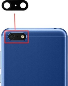 Resim Huawei Uyumlu Honor 7S Kamera Lensi Cam DUA-TL00 DUA-L22 DUA-L12 DUA-AL0 