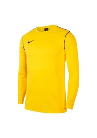 Resim Nike Erkek Spor Dry Park20 Crew Top Bv6875-719 Erkek Sweatshirt Sarı 