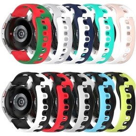 Resim Wondernest Watch3 Uyumlu Sones Silikon Samsung Çok Renkli Kayış Galaxy Çift 45mm 22mm Ch 