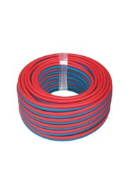 Resim Genel Markalar 8 Mm Oksijen Hortumu Çiftli Mavi Kırmızı Asetilen Yanmaz Kaynak Hortumu 1 M 