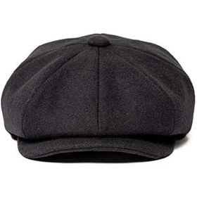 Resim Siyah Erkek Kasket Baretta Peaky Blinders Şapka Cp231 