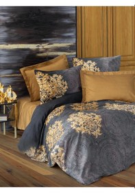 Resim Cotton Box Çift Kişilik Saten Nevresim Takımı Jadira Bej 