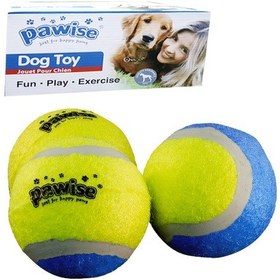 Resim Cosmotex 8886467547423 Pawise Tenis Topu 24 Adet Karton Kutulu 
