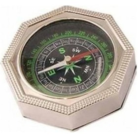 Resim Nikula Sekiz Köşeli Büyük Metal Pusula 