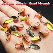 Resim 5/10 adet QIEVCRME Örgü Balıkçılığı Döner Spinner Payet Tasarımı Kırmızı Gerçekçi Yumurta Scud Uçuşan Yumurta Yapay Böcek Yemleri, PA (Poliamid, Naylon), Sevgililer Günü, Şükran Günü, Noel, 'S Günü, Babalar Günü, Avrupa Balıkçılığı, Karides Yemi 