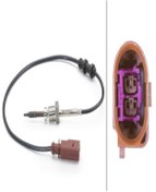 Resim Hella 6pt014494-061 Oksijen Sensoru (KABLO UZUNLUGU 500MM) Passat Cc Cbaa Cbab 03l906088ce (WA899576) 