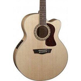 Resim Washburn HJ40SCE Heritage 40 Seris Jumbo Elektro Akustik Gitar 