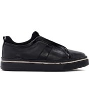 Resim Derimod Erkek Siyah Deri Sneaker,Kışlık Spor Ayakkabı 25WFD654514 