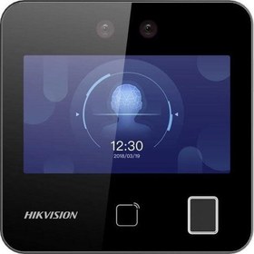 Resim Ds-K1T343Efwx Parmak İzi, Yüz Tanıma Ve Proximity Kart Okuyucu Bağımsız Terminali 