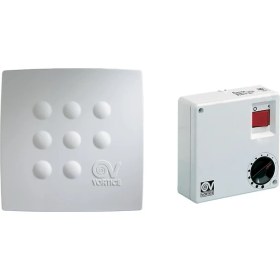 Resim Vortice Vort Quadro I Micro 100 I C 1.5 Hız Anahtarı Tasarruflu Havalandırma Fanı Anahtar Yüksek Basınçlı Agmair Agm Havalandırma Fanları 