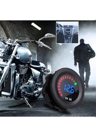 Resim IC-230E VOLTMETRE PANO TİP AKÜ GÖSTERGELİ 