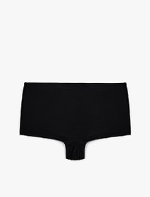 Resim Düz Kesim Şort Tankini Bikini Altı 