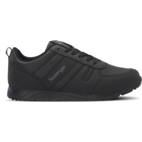 Resim Slazenger ELRAEN Kadın Sneaker Koşu & Yürüyüş Ayakkabısı Siyah / Siyah 