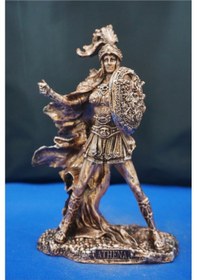 Resim Athena Savaş Tanrıçası 26 Cm Mitolojik Heykel, Ev Dekor Ve Hediyelik Biblo Bakır 