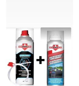 Resim Genel Markalar Klima Temizleyici Sprey 400 ml Klima Koku Bombası 200 ml 