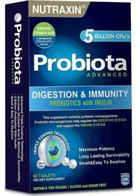 Resim Nutraxin Probiota Advanced - Probiyotik Takviyesi 60 Tablet - Üç Katmanlı Teknoloji 