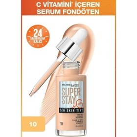 Resim Maybelline New York Super Stay Skin Tint Fondöten 10 30ml 