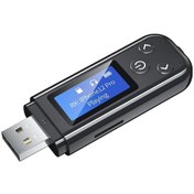 Resim Sones K15-pro 2'si 1 Arada Usb Araç Bluetooth 5.0 Ses Adaptörü Verici Alıcı, Lcd Ekranlı 