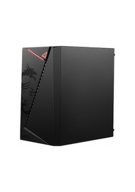 Resim MSI MAG SHIELD M301 1x120 MM Fan USB 3.2 mATX Tower Gaming Bilgisayar Kasası 