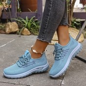 Resim Yeni Şık ve Renkli Balık Ağı Spor Ayakkabıları 