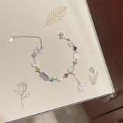 Resim Şık Renkli Bileklik, Moda Çok Yönlü, Yüksek Değerli Takı 