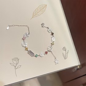 Resim Şık Renkli Bileklik, Moda Çok Yönlü, Yüksek Değerli Takı 