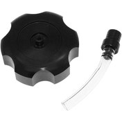 Resim Suntek Mini Cnc Altıgen Gaz Yakıt Deposu Kapakları Atv Siyah 