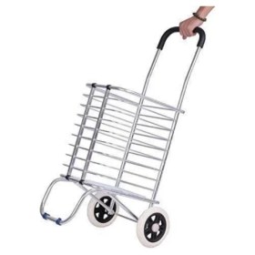 Resim Aesco Katlanabilir Taşınabilir Alışveriş ve Taşıma Arabası 