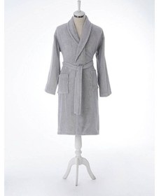 Resim Özdilek Bornoz Tekli Colourist Şalyaka Xl Gümüş Gümüş 