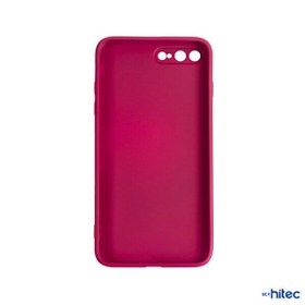 Resim ScHitec Deluxe iPhone 7 Plus Mat Mor Kılıf 